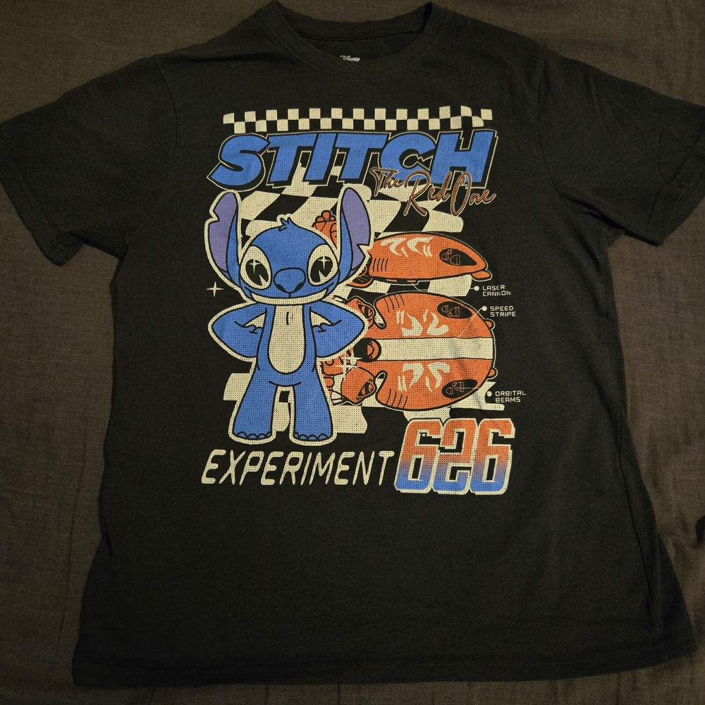 Disney Lilo & Stitch Black Tee
